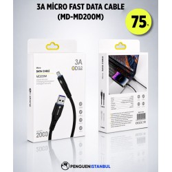 3A MİCRO FAST DATA CABLE (MD-MD200M)