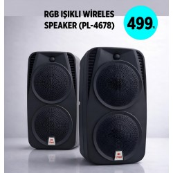 RGB IŞIKLI WİRELESS SPEAKER (PL-4678)