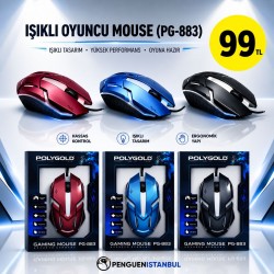 IŞIKLI OYUNCU MOUSE (PG-883)
