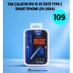 TAK ÇALIŞTIR İPH 15 VE ÜSTÜ TYPE C SMART İPHONE (EV-2064)