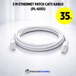 3M ETHERNET PATCH CAT5 KABLO (PL-6051)