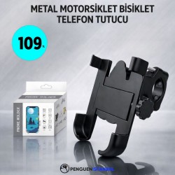 METAL MOTORSİKLET BİSİKLET TELFON TUTUCU (İZM)