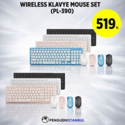 WİRELESS KLAVYE MOUSE SET (PL-390)