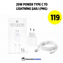 20W POWER TYPE C TO LİGHTNİNG ŞARJ (PNG)