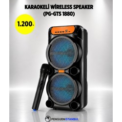 KARAOKELİ WİRELESS SPEAKER (PG-GTS 1880)