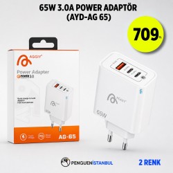 65W 3.0A POWER ADAPTÖR (AYD-AG 65)