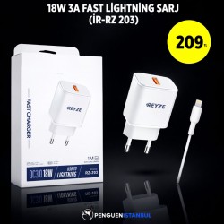 18W 3A FAST LİGHTNİNG ŞARJ (İR-RZ 203)