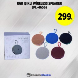 RGB IŞIKLI WİRELESS SPEAKER (PL-4656)
