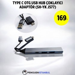 TYPE C OTG USB HUB ÇOKLAYICI ADAPTÖR (ŞH-YK J577)