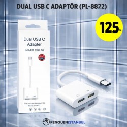 DUAL USB TYPE C ADAPTÖR (PL-8822)