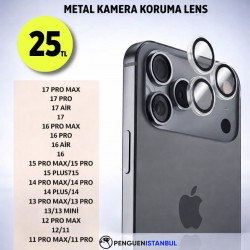 METAL KAMERA KORUMA LENS