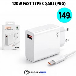 120W FAST TYPE C ŞARJ (PNG)