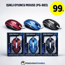 IŞIKLI OYUNCU MOUSE (PG-883)