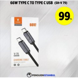 66W TYPE C TO TYPE C USB (SH-V 79)