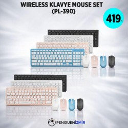WİRELESS KALVYE MOUSE SET (PL-390)