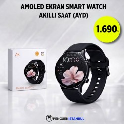 AMOLED EKRAN SMART WATCH AKILLI SAAT (AYD)