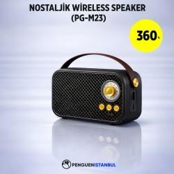 NOSTALJİK WİRELESS SPEAKER (PG-M23)