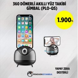 360 DÖNERLİ AKILLI YÜZ TAKİBİ GİMBAL (PLO-QS)