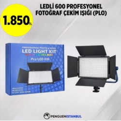 LEDLİ 600 PROFESYONEL FOTOĞRAF ÇEKİM IŞIĞI (PLO)