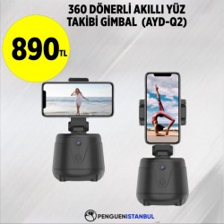 360 DÖNERLİ AKILLI YÜZ TAKİBİ GİMBAL (AYD-Q2)