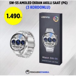 SW-55 AMOLED EKRAN AKILLI SAAT (PG)