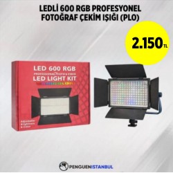 LEDLİ 600 RGB PROFESYONEL FOTOĞRAF ÇEKİM IŞIĞI (PLO)