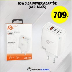 65W 3.0A POWER ADAPTÖR (AYD-AG 65)