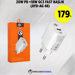 20W PD +18W QC3 FAST BAŞLIK (AYD-AG 48)