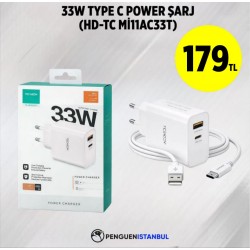 33W TYPE C POWER ŞARJ (HD-TC Mİ11AC33T)
