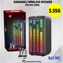 KARAOKELİ WİRELESS SPEAKER (TR-KTS 1296)