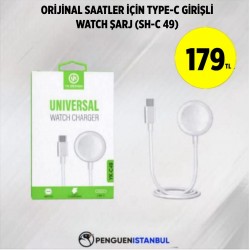 ORJİNAL SAATLER İÇİN TYPE C GİRİŞLİ WATCH ŞARJ (SH- C 49)