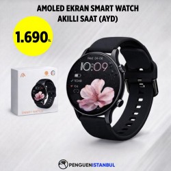 AMOLED EKRAN SMART WATCH AKILLI SAAT (AYD)