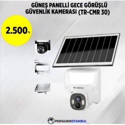 GÜNEŞ PANELLİ GECE GÖRÜŞLÜ GÜVENLİK KAMERASI (TR-CMR 30)
