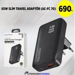 65W SLİM TRAVEL ADAPTÖR (AC-FC 70)