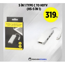 5 İN 1 TYPE C TO HDTV (HS-5 İN 1)