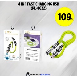 4 İN 1 FAST CHARGİNG USB (PL-8632)
