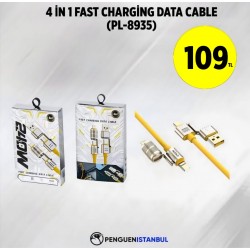 4 İN 1 FAST CHARGİNG DATA CABLE (PL-8935)
