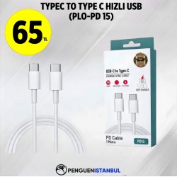 TYPE C TO TYPE C HIZLI USB (PLO-PD 15)