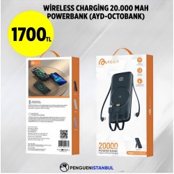 WİRELESS CHARGİNG 20.000 MAH POWERBANK (AYD-0CT0BANK)