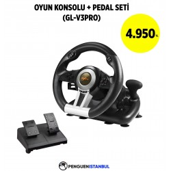 OYUN KONSOLU + PEDAL SETİ (GL-V3PRO)