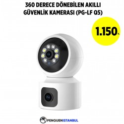 360 DERECE DÖNEBİLEN AKILLI GÜVENLİK KAMERASI (PG-LF Q5)
