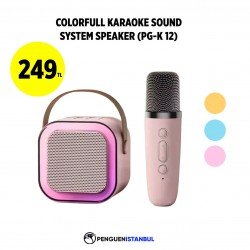 COLORFULL KARAOKE SOUND SYSTEM SPEAKER (PG-K 12)