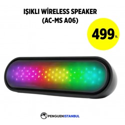 IŞIKLI WİRELESS SPEAKER (AC-MS A06)