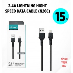 2.4A LIGHTNING HIGHT SPEED DATA CABLE (N26C)