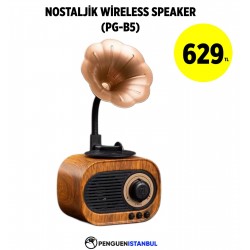 NOSTALJİK WİRELESS SPEAKER (PG-B5)