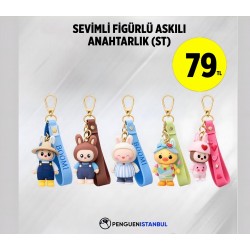 SEVİMLİ FİGÜRLÜ ASKILI ANAHTARLIK (ST)