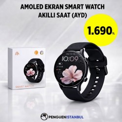 AMOLED EKRAN SMART WATCH AKILLI SAAT (AYD)