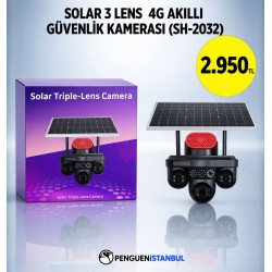 SOLAR 3 LENS 4G AKILLI GÜVENLİK KAMERASI (SH-2032)