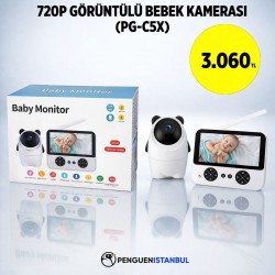 720P GÖRÜNTÜLÜ BEBEK KAMERASI (PG-C5X)