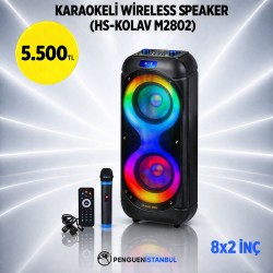KARAOKELİ WİRELESS SPEAKER (HS-KOLAV M2802)